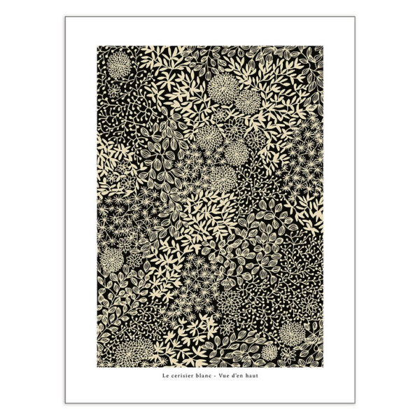Affiche 50x70 Le Cerisier Blanc – Image 4