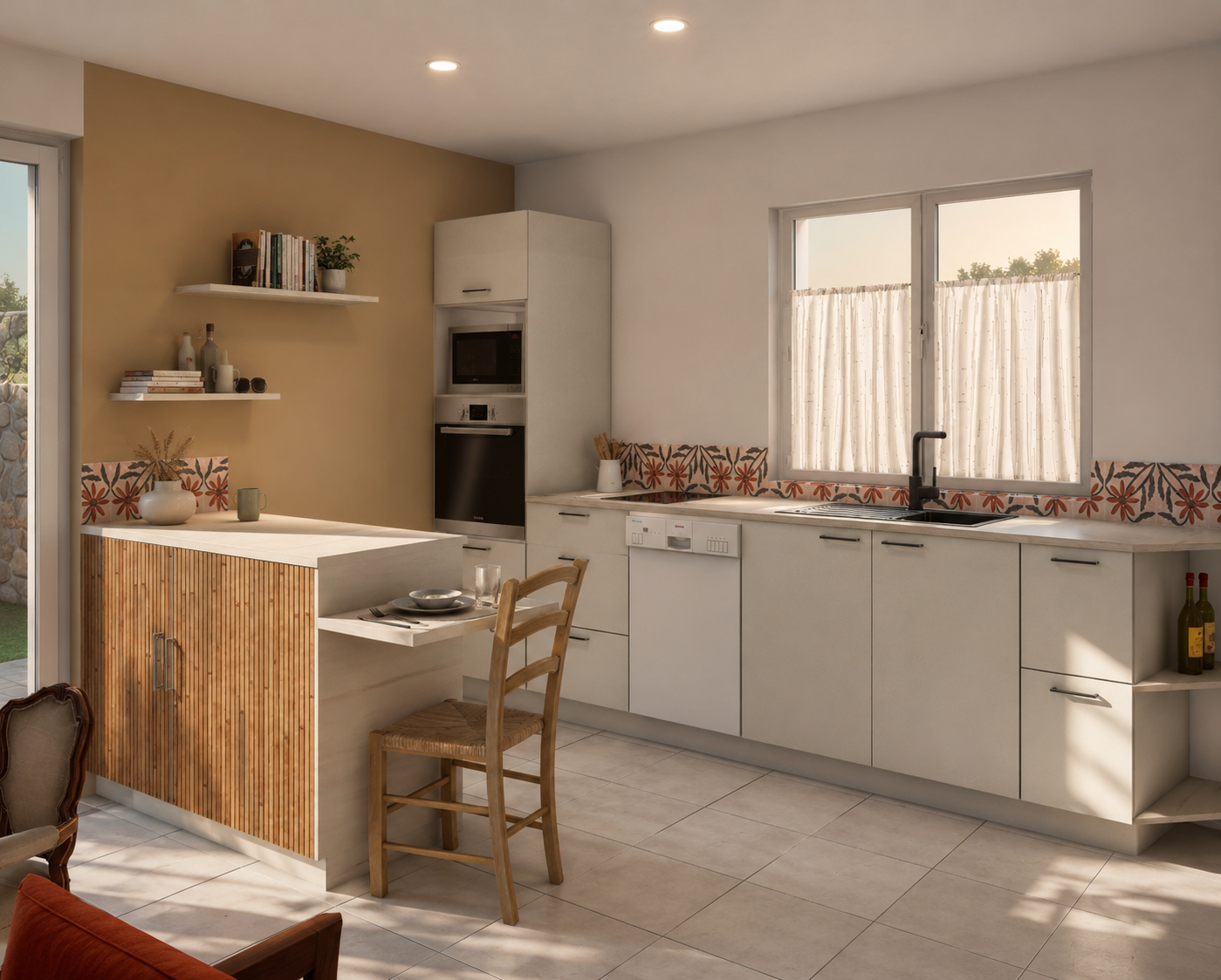 Agencement 3D sur plan VEFA