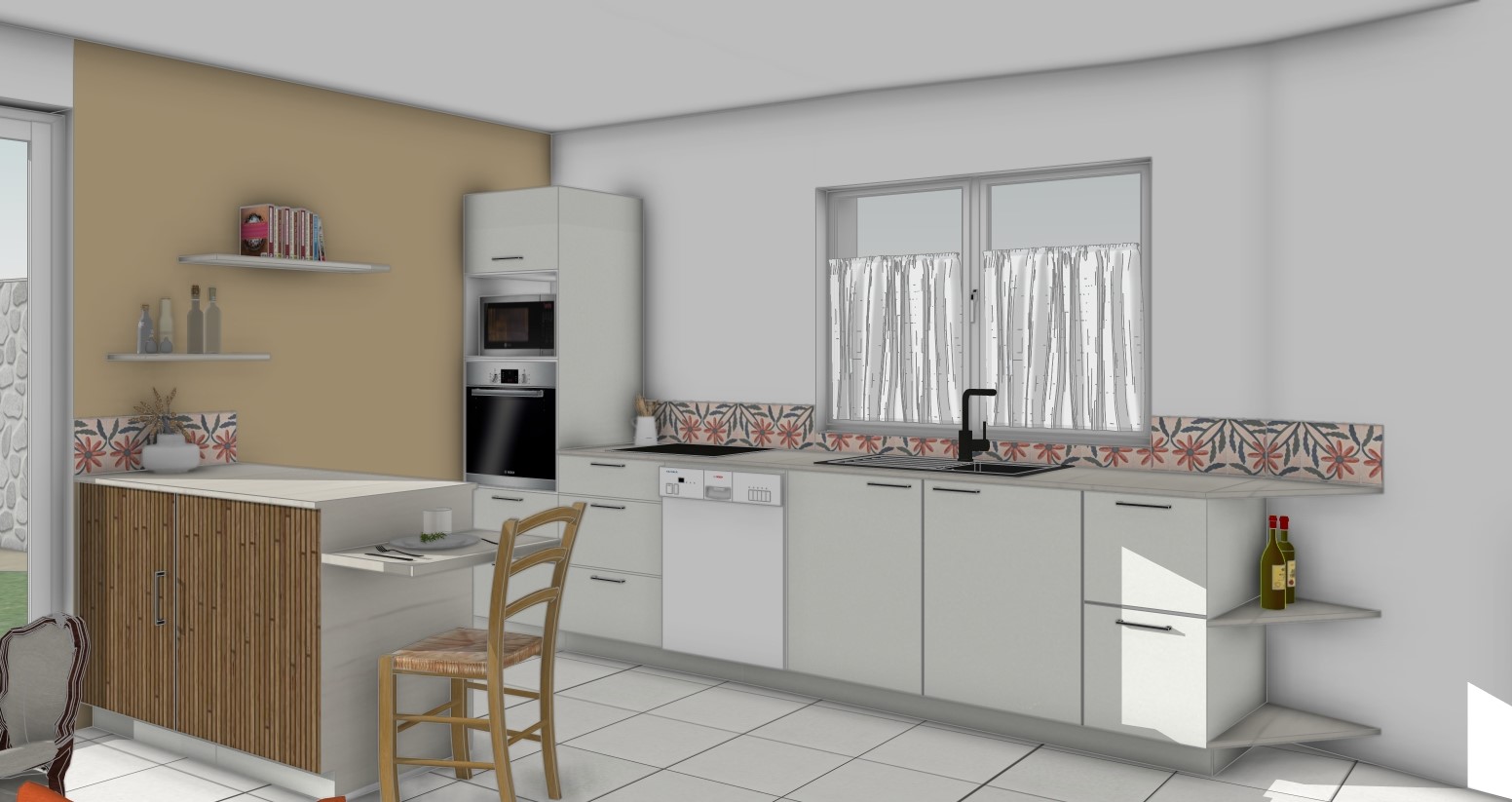 Agencement 3D sur plan VEFA
